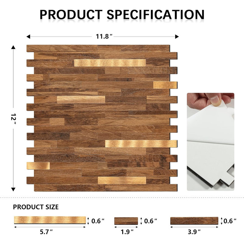 10 Sheets Wall Tile