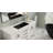 Badeloft 31.4" x 16.7" Stone Resin Undermount Bathroom Sink UB-05-L-MBLK in Matte Black-71991111