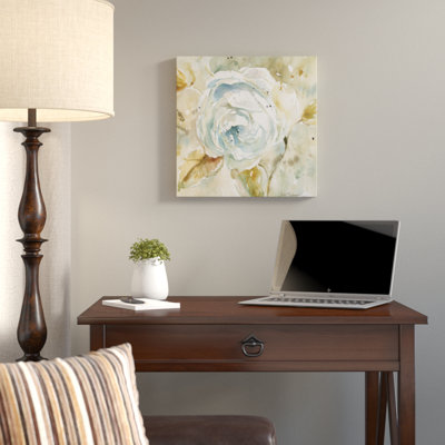 « rose »-reproduction de peinture à l’huile sur toile tendue