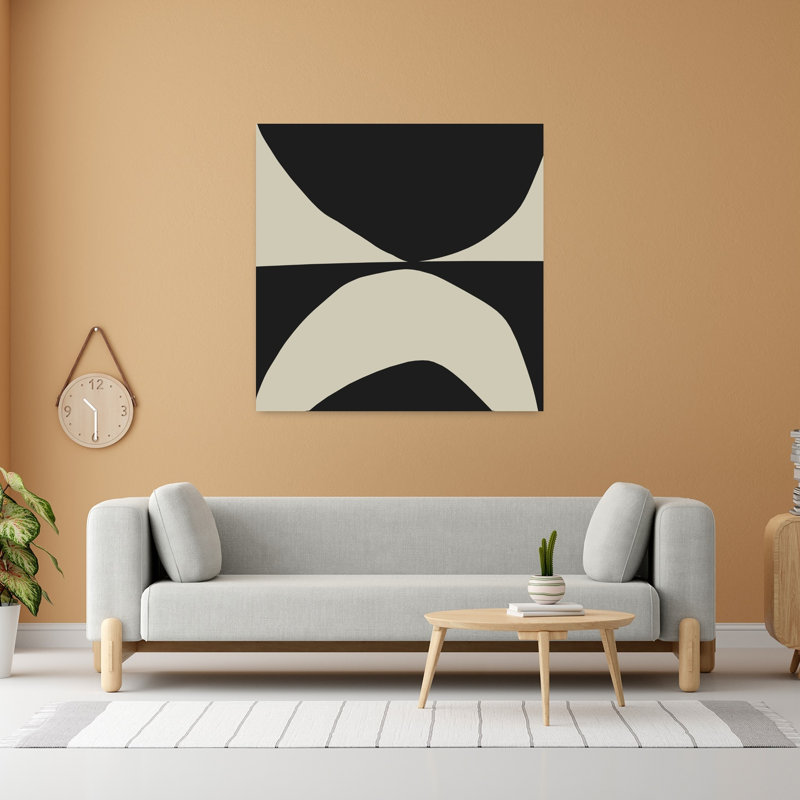 Art contemporain contemporain abstrait, H 48 po x l 48 po