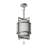 Yennhi 1 - Light Stainless Steel Lantern Pendant