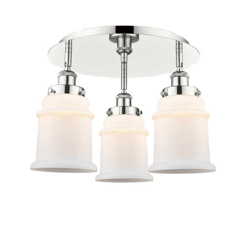 Plafonnier encastré Alvi, Blanc mat, Nickel poli
