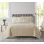 Ensemble de courtepointe réversible en microfibre Grid Weave-60588123-60588128