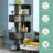 70''H X 31''W 2 PCS Wiltraud Geometric Bookcase-1607724333