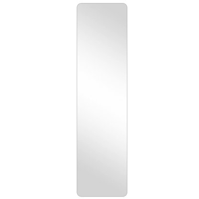 60X15inch Full Body Dressing Mirror - 5Mm Silver Mirror, Aluminum, -Proof, Rounded Smooth Finishes For Indoor Spaces Corner, & Corrosion