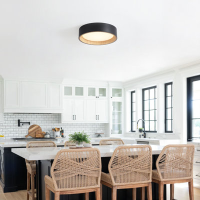 Upgraded Version Luna Acrylic LED Flush Mount