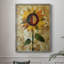 Reproduction encadrée FLORAL Series CDLxx III - bois massif-1119939717