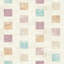 Tapis géométrique en polyester ivoire / or / mauve Tamela-1391736321