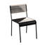 Ensemble de chaises d'extérieur tissées 2 pièces Caida