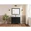 Meuble-lavabo 42 po en bois massif avec comptoir en marbre d'ingénierie 1 po, lavabo simple-106492156-106492161-121644438