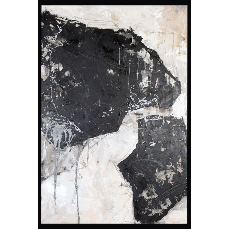 " Broken Fidelity ", 36" H x 24" W x 2.25" D