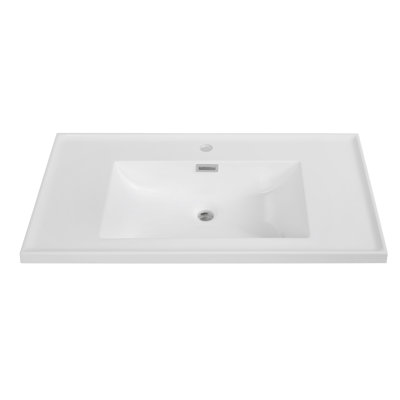 Plateau de meuble-lavabo 33,5 po