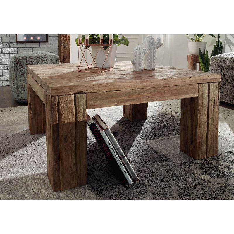Bassano Solid Wood Four Leg Coffee Table
