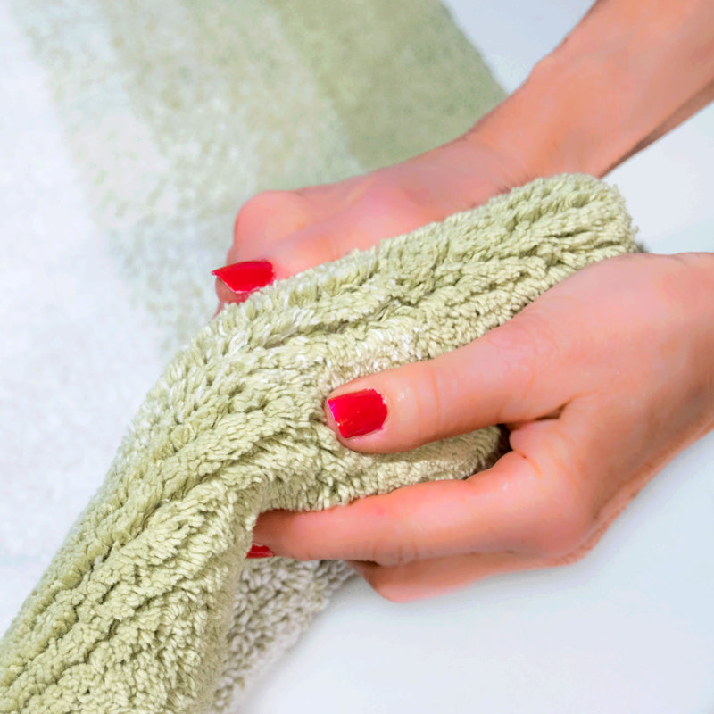 Ensemble de tapis de bain Zenda Crofoot, Vert de Nil