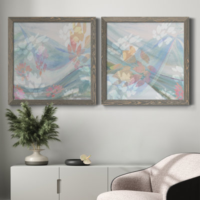 «Spring Is in the Air I», ensemble de 2 peintures