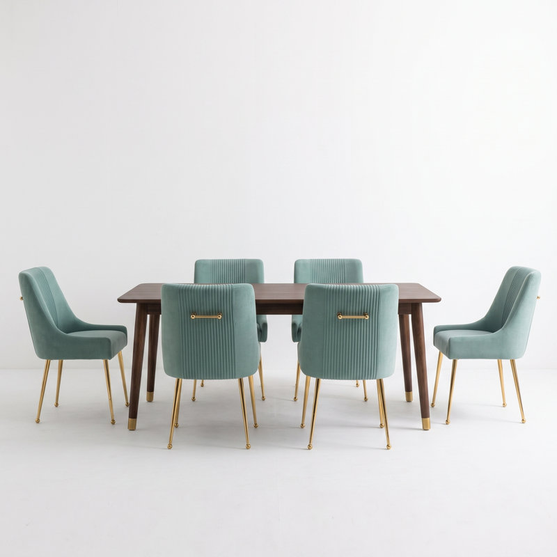 Chaise d'appoint Elian, Vert, 6