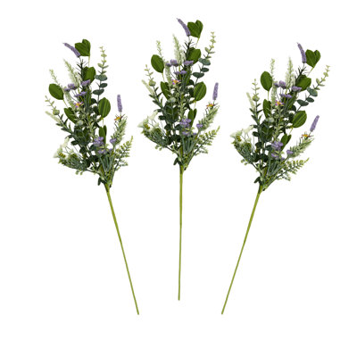 Vaporisateur 31 po lavande et feuilles vertes 31 po