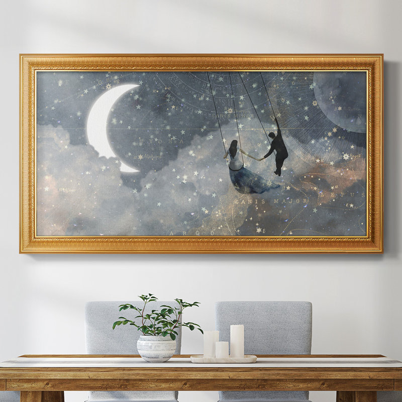 Celestial Love Collection D - Reproduction de photo sur toile, H 21 po x l 37 po x P 2,5 po