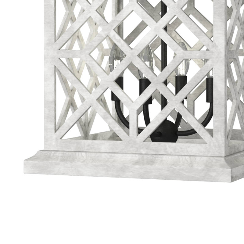 Chatham Wood Lantern, White
