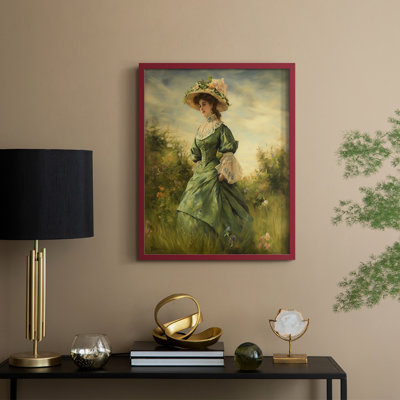 WOMEN Series DCCCXXXI Framed Print - Solid Wood