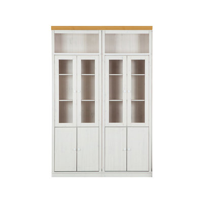 Dedrah 223 cm H x 148 cm W Library Bookcase