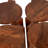 Middlewich 4 Piece Set 20"H Brown Mango Wood Tall Accent Tables and a Solid Frame for a Stylish Addition to Your Home
