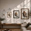 Stalking Tiger Japandi - Print-1106976298-1106976300