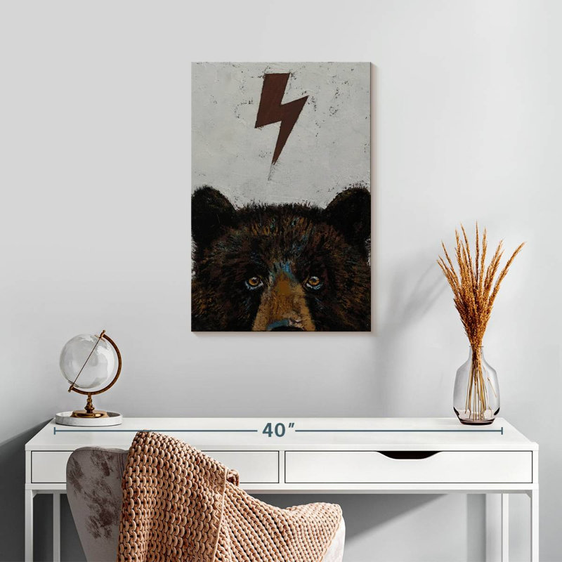 Brampt Bear Lighting Bolt, 24" H x 16" W