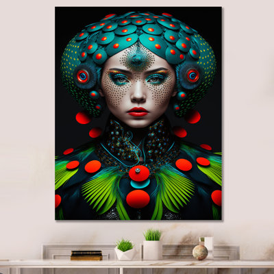 «Avant Garde Fashion Portrait V», femme, avant-garde, impressions sur toile