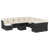 Coussin blanc / cadre noir est en rupture de stock