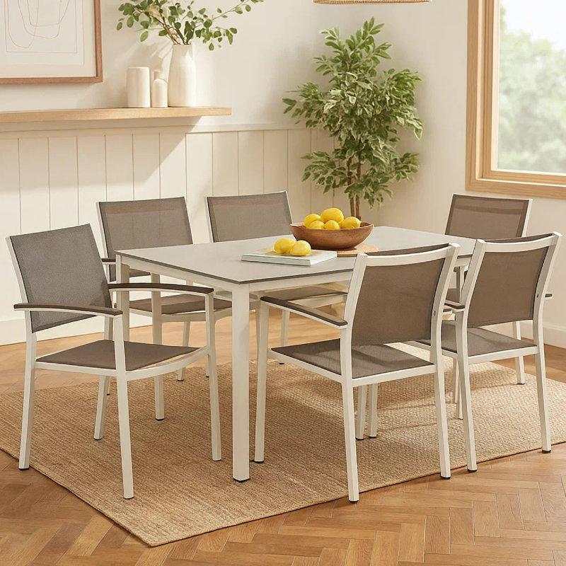 Chaise de patio, Blanc