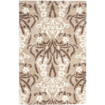 Flanery Shag Performance Floral Rug