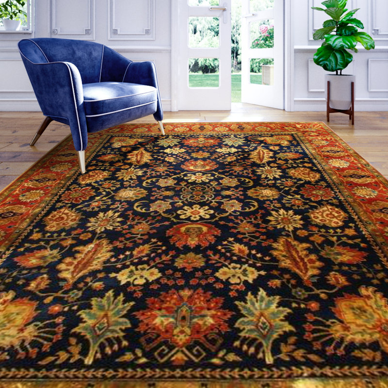 Tabriz Wool Oriental Indoor Rug