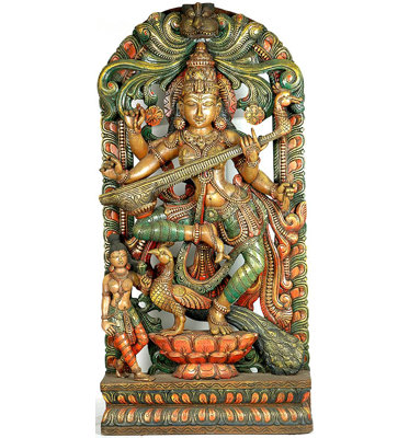 Saraswati dansant