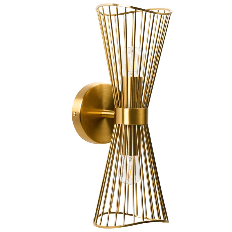 Iron Armed Sconce, Gold