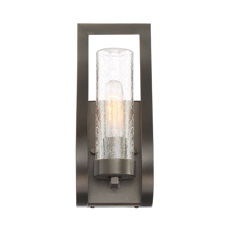 Lanterne murale d’extérieur Bronaugh, H 16 po x l 6,5 po x P 4,25 po
