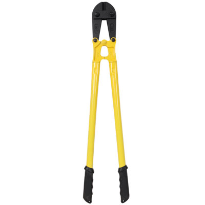 Heavy‑duty Bolt Cutter For Fence, Steel Wire, Chain, Screws, Rivets & Padlocks – Ergonomic Soft Rubber Grip Handle
