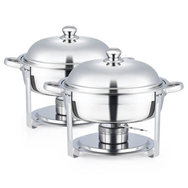 The Party Aisle™ Stainless Steel Warmers, Heaters, Burners And Servers