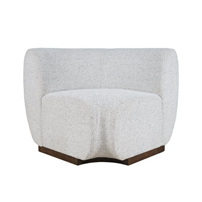 Housley Modern Banquette Upholstered Sectional Corner Wedge Seating With Performance Fabric by Orren Ellis