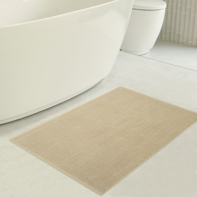 Chemung 100% Cotton Non-Slip Bath Rug