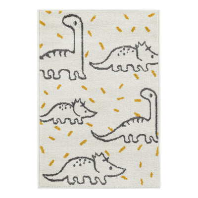 Unique Loom Dinosaur Whimsy Kids Rug