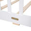 Lit plateforme au sol avec garde-corps et porte-805319144-811018463