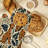Classic Cat Spots Oven Mitt Cotton Twill