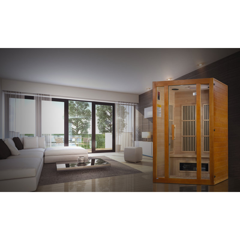 Maxxus 2-Person Canadian Hemlock FAR Infrared Sauna