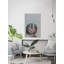 Wilkens «Nerdy Sloth II», reproduction sur toile tendue-33702691-33702674