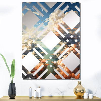 Geontae - Miroirs muraux décoratifs nuages MIR139416