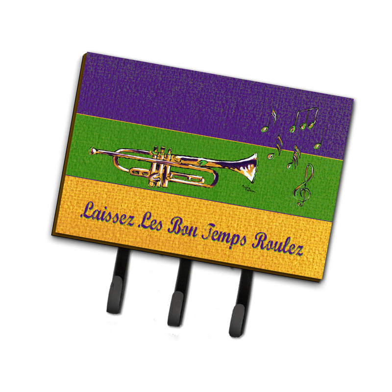 Porte-clés en gras mardi gras