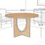 Table de salle à manger 48 "-105111361