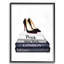 «Fashion Designer Shoes Bookstack Blue», impression-45198231-45198232
