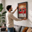 Emerging from Red Surrealism - Framed Print-1179120958-1179120956